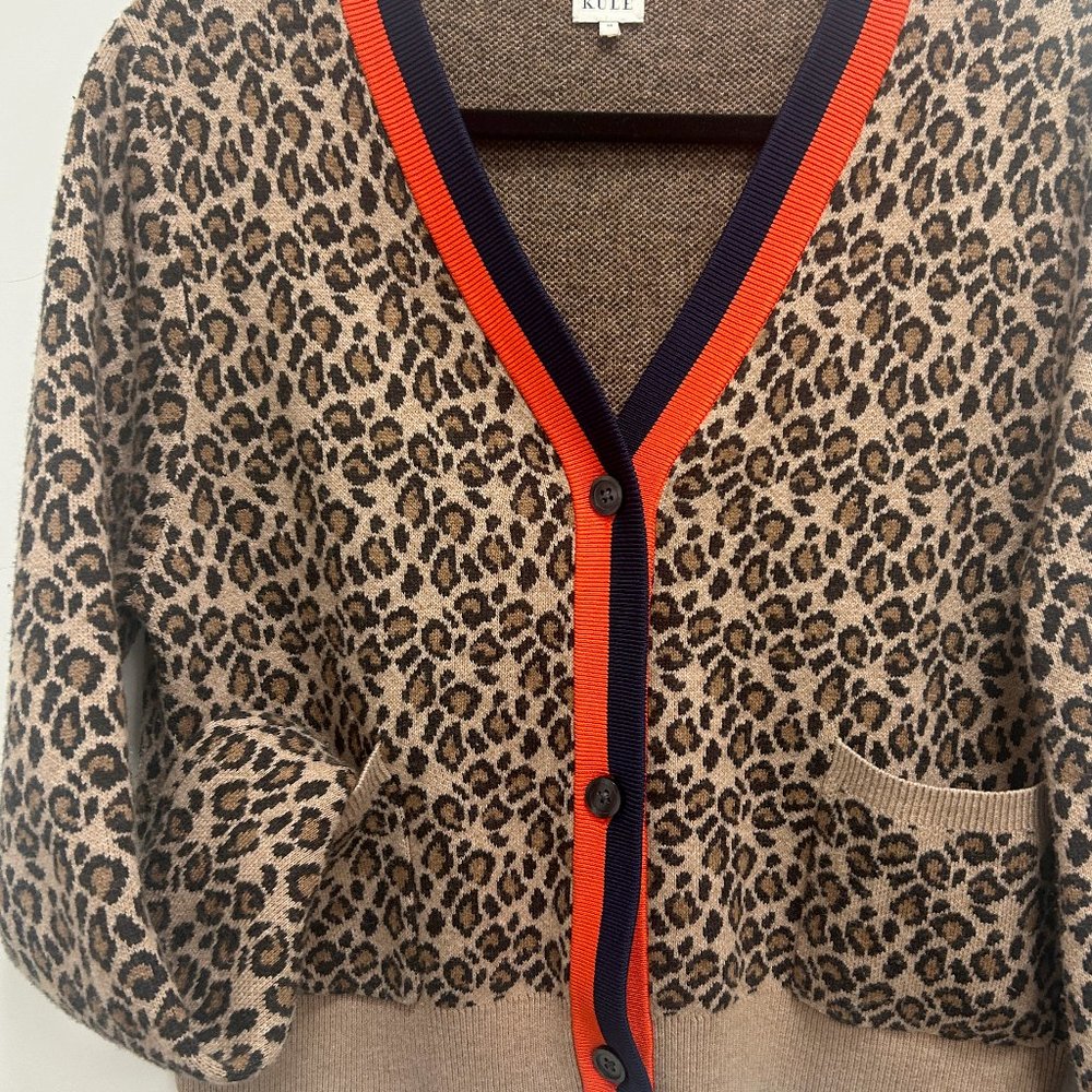 KULE Milo Leopard Cardigan